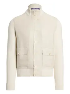 Куртка-бомбер Ralph Lauren Purple Label, белый