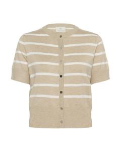 Вязаный кардиган Kaffe Lizza, цвет mottled beige