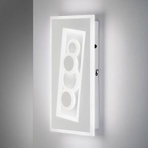 Светодиодный настенный светильник Fischer & Honsel Ratio, железо / акриловое стекло - белый - 1-ламповый