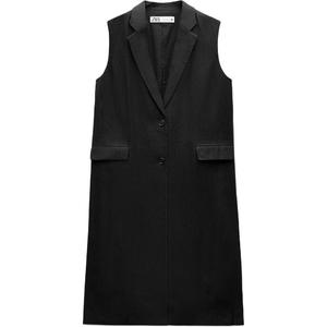Женский жилет ZW Series черный ZARA