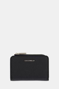 Кожаный кошелек Coccinelle, черный