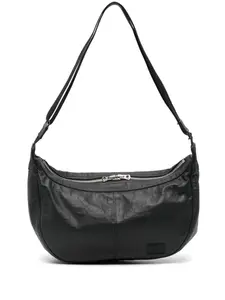 Сумка на плечо из кожи на молнии Porter-Yoshida & Co., черный