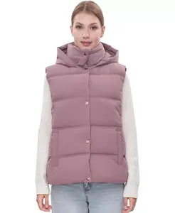 Женский стеганый жилет средней толщины Rokka&Rolla, фиолетовый