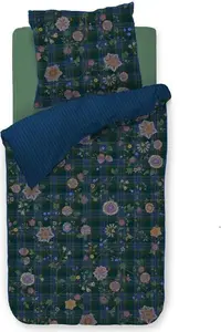 Комплект постельного белья Pip Studio Flores Felices, цвет темно-синий, размер 155x220+80x80 PiP Studio