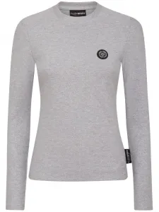 Футболка с логотипом Plein Sport, серый