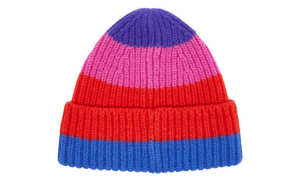 Шапка-бини унисекс, разноцветный Acne Studios, мультиколор