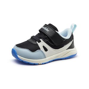 Термостойкие к истиранию низкие детские туфли для младенцев и малышей GINOBLE, черный/белый/аквамарин/синий