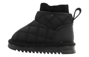 Теплые дышащие нескользящие детские ботинки с низким голенищем MAIBUXIONG, черный