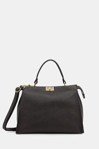 Кожаная сумка Answear.Lab, коричневый