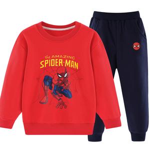 Disney Повседневный спортивный костюм красный для детей 3-7 лет