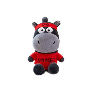 Bitter purchase Мягкая и милая игрушка-подвеска в виде мультяшного черного жеребенка 15см/30см/45см