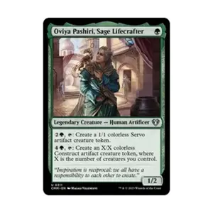 CCG Овия Пашири, Мудрец Жизнетворец (U), MTG - Commander Masters