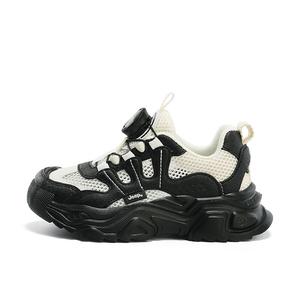 Кроссовки Jeep Kids Lifestyle Shoes Kids Low-top Black, бежевый/черный