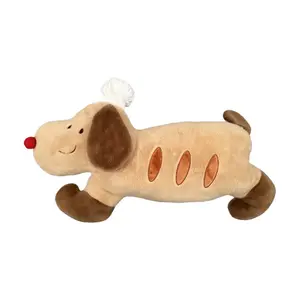 Креативная винтажная плюшевая игрушка собака-такса 30см/50см/70см высота OLOEY