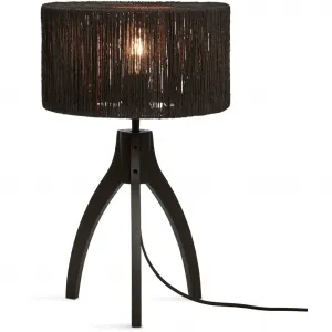 Настольная лампа IGUAZU E27 1 шт. Good&Mojo, черный