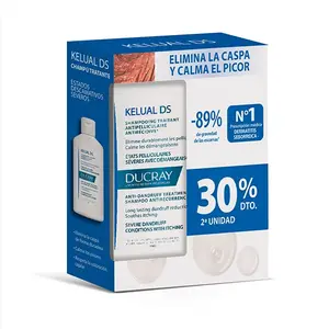 Снимает зуд и устраняет перхоть Pack Duo Champú Kelual Ducray, 1 UD