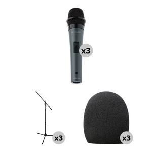 Ручной микрофон Polsen HDM-16-S Handheld Dynamic Mics with Stands and
