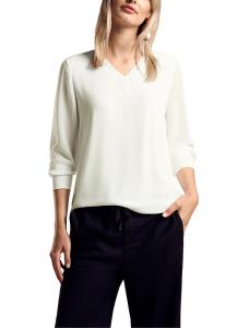 Блуза Street One с треугольным вырезом, белый