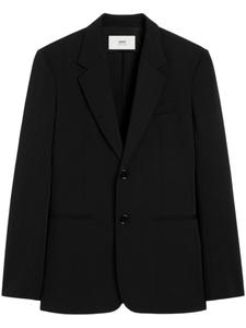 AMI Paris блейзер с подкладкой, черный