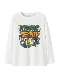 NAME IT Лонгслив 'NKMVELDO' в белом цвете