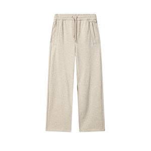 FILA Коллекция MILANO вязаные спортивные штаны женские wheat yellow heather gray