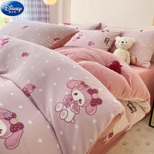 Disney Комплект постельного белья, 150 см, 4 предмета, кролик с клубникой