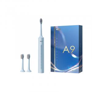 Электрическая зубная щетка взрослая sonic toothbrush, перезаряжаемая, набор для пары мужская и женская A9 BAIR, нежно-голубой