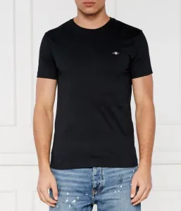 Футболка SHIELD slim fit Gant, черный