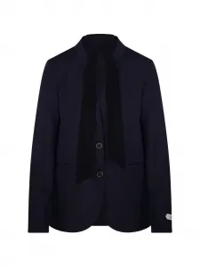 Пиджак на пуговицах Forte Forte, синий