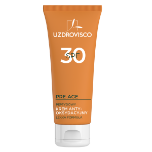 Пептидный антиоксидантный крем для лица против морщин с SPF30, 50 мл Uzdrovisco Pre-Age