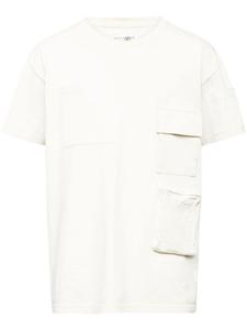 MM6 Maison Margiela футболка с карманами, нейтральный цвет