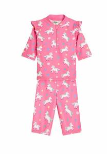 Футболка с принтом SET JoJo Maman Bébé, фуксия