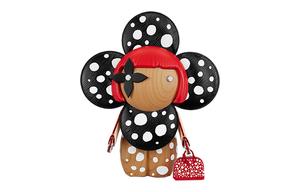 LOUIS VUITTON X Yayoi Kusama Infinity Dots Vivienne Giant черный/белый