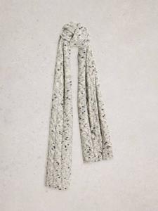 Шарф из космического трикотажа White Stuff, Grey/Multi