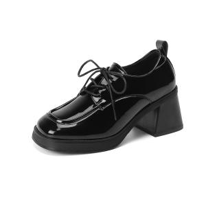 Лоферы женские черные SAFIYA