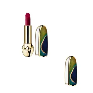 Натуральная стойкая мягкая помада JIAOLAN с павлиньим узором в ракушке, матовая, легко растушевывается GUERLAIN