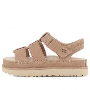Сандалии (WMNS) UGG Goldenstar Strap Platform Sandal 'Driftwood', желто-коричневый