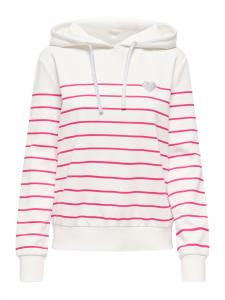 ONLY Толстовка 'ONLADELLE' в белом цвете