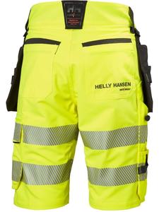Helly Hansen Рабочие шорты "Icu Cons Shorts Cl 1" желтого цвета