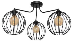 Потолочный светильник Helam Mercure, черный - металл - 72 x 39 x 72 см