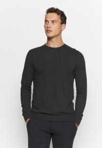 Свитер Selected SLHBERG CREW NECK B NOOS, цвет Antracit/Melange