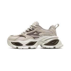 KYMOOU Амортизирующие противоскользящие дышащие низкие массивные кроссовки мужские светло-коричневые, цвет Light Brown