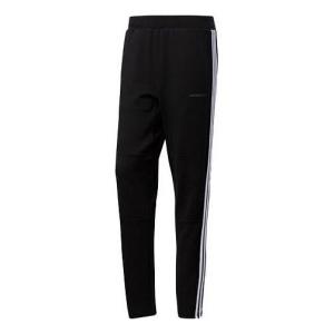 Спортивные штаны adidas neo M Fr Q1 Tp Stripe Running Sports Pants Black, черный