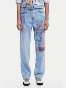 Джинсы mom fit Hawai 25SWDD13 Desigual, синий