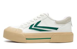 Милая Большеголовая Износостойкая Низкая Повседневная Обувь Женская Feiyue, Коричневый/Бежевый