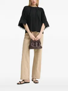 Топ Zelie с бахромой Day Birger Et Mikkelsen, черный