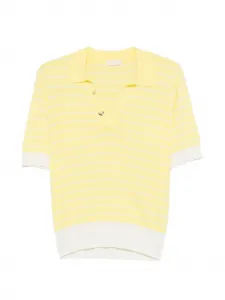 Поло в полоску Liu Jo, желтый