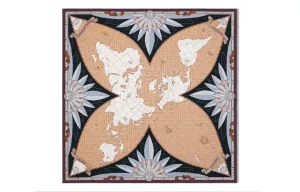 LOUIS VUITTON Шелковый  платок Multicolor