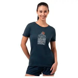 Футболка Super.natural Preikestolen Cliffs, синий