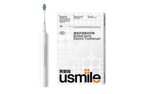 Электрическая зубная щетка p3 soundwave, bubble, couple, для мужчин и женщин с увеличенным сроком службы батареи Usmile, белый